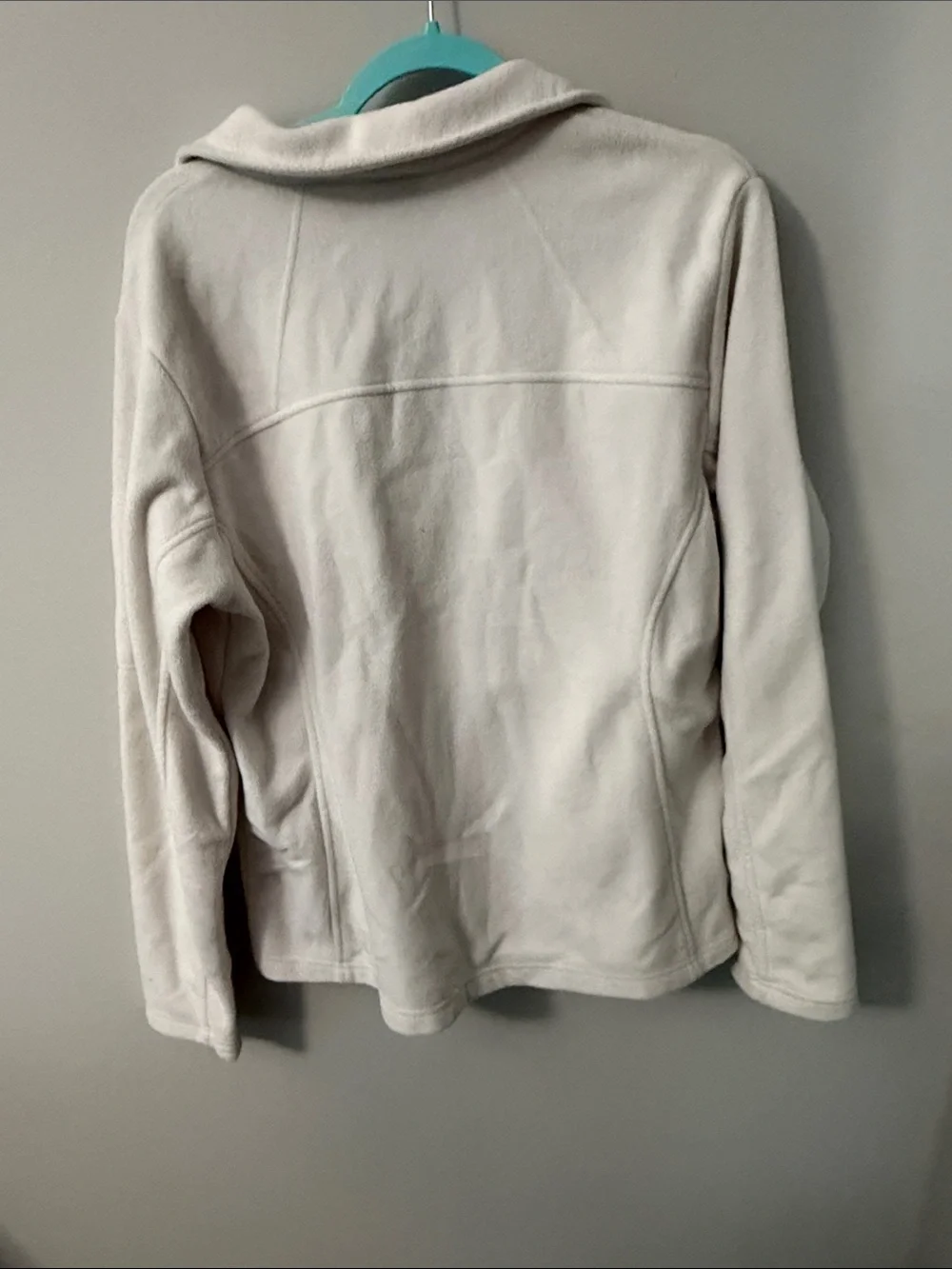 Columbia Women's Cream Full-Zip Fleece Jacket